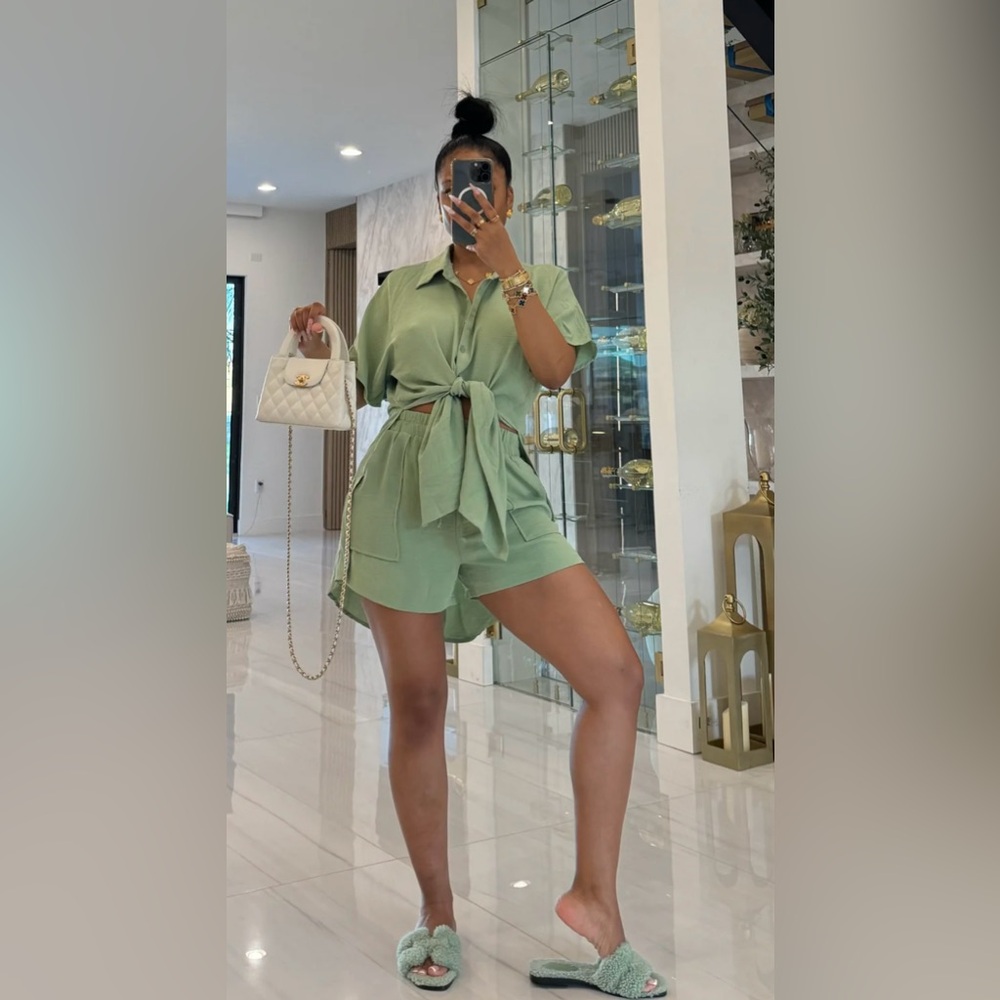 Women’s Shirt and Shorts Set
